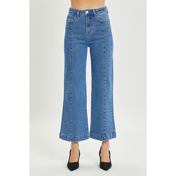 Blue Flare & Wide Leg Jeans - Picture 5 of 6
